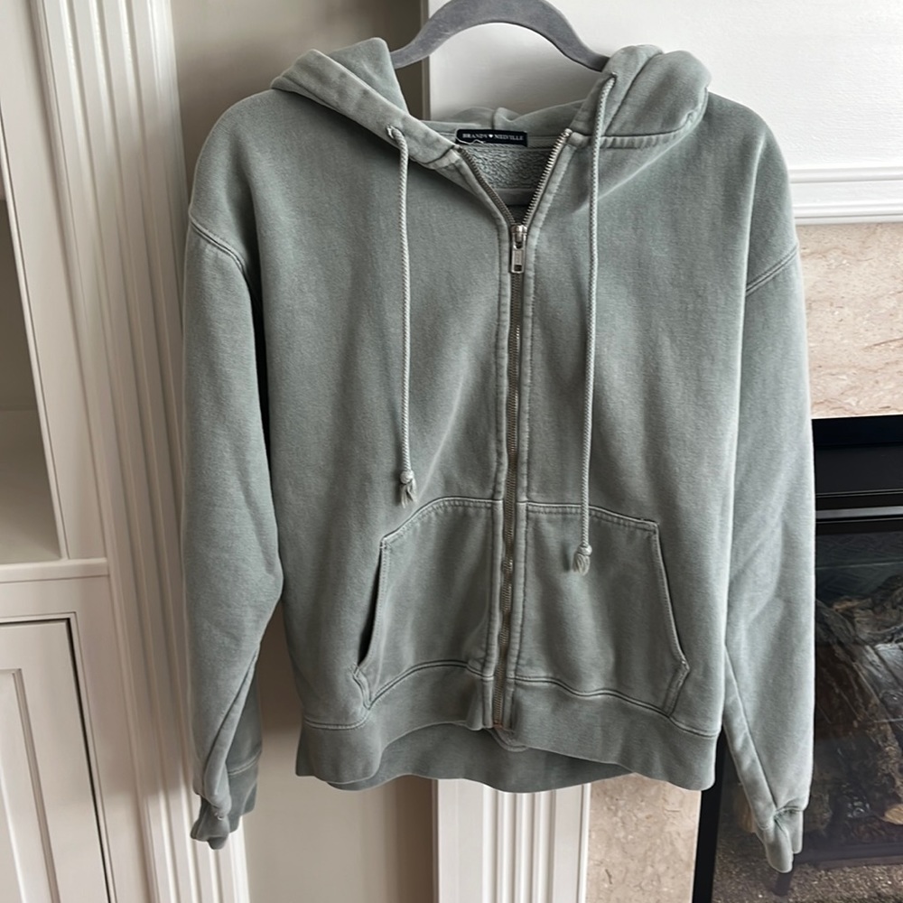 Brandy Melville full zip hoodie